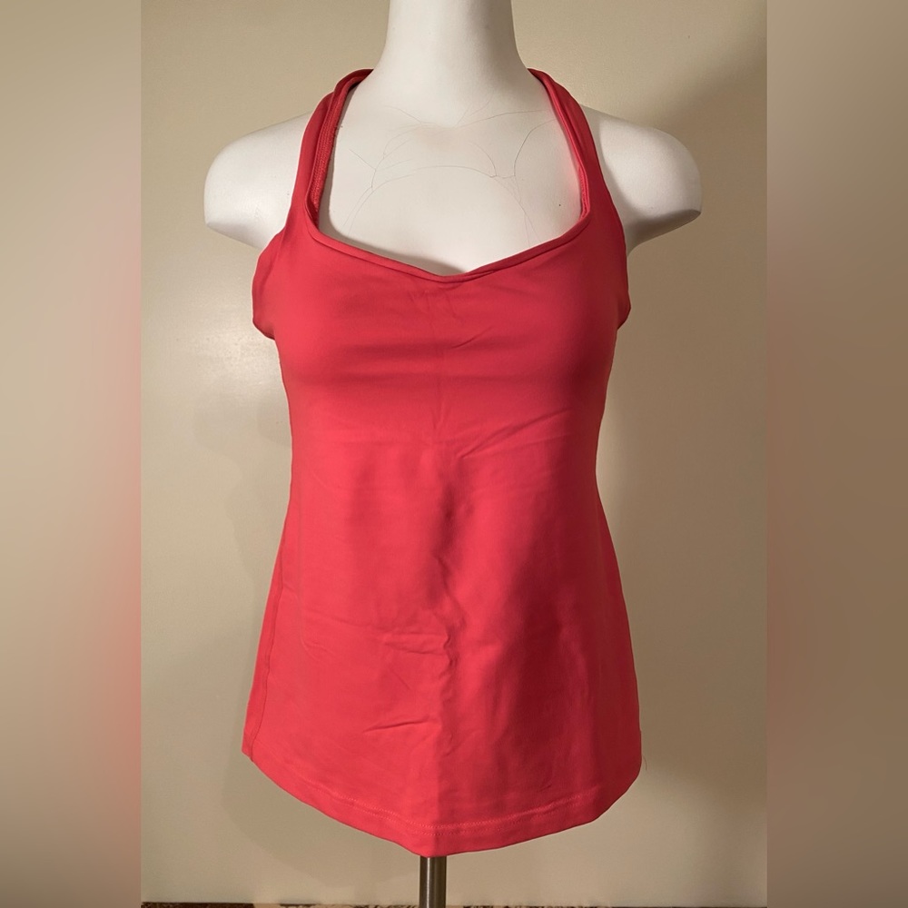 Tonic Active Yoga Top with Built in Shelf Bra Size Medium in EUC